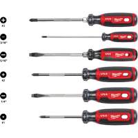 Cushion Grip Screwdriver Set, 6 Pcs. We Share Industrial Supply