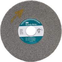 Scotch-Brite EXL Deburring Wheel, 8" x 1", 3" Arbor We Share Industrial Supply