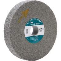 Scotch-Brite EXL Deburring Wheel, 8" x 1", 3" Arbor We Share Industrial Supply
