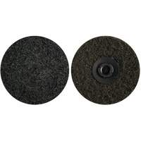 Disques non tiss&eacute;s &agrave; changement rapide, 3" dia., Grain Extra grossier, Oxyde d'aluminium We Share Industrial Supply