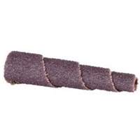 ALO Spiral Cartridge Roll, 100 Grit, 5/8" Dia., Aluminum Oxide, 1-1/2" L, 1/8" Arbor We Share Industrial Supply