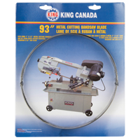 Scie &agrave; ruban pour m&eacute;tal, Acier au carbone, 93" lo x 3/4" la x &eacute;paisseur 0,032", 10 dents par pouce We Share Industrial Supply