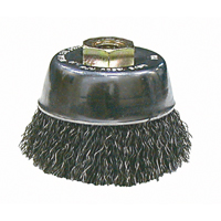 Crimped Wire Cup Brushes - High Speed Small Grinder We Share Industrial Supply