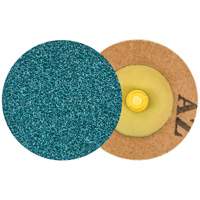 Disque de ponçage TWIST TOPCUT, 2" dia., Grain 50, Zirconium We Share Industrial Supply
