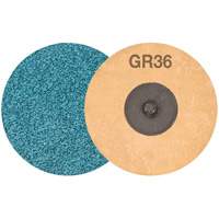 Disque de ponçage TWIST TOPCUT, 3" dia., Grain 36, Zirconium We Share Industrial Supply