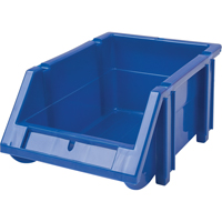 Bac empilable & &agrave; suspendre, 4-13/16" la, 3-3/16" h x 7-1/8" p, Bleu We Share Industrial Supply