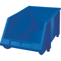 Stack & Hang Bin, 5-7/8" W x 4-11/16" H x 9-13/16" D, Blue We Share Industrial Supply