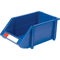 Stack & Hang Bin, 8-3/16" W x 6-3/16" H x 14" D, Blue We Share Industrial Supply