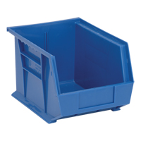 Ultra Stack & Hang Bin, 8-1/4" W x 7" H x 10-3/4" D, Blue We Share Industrial Supply