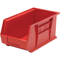 Bacs ultra empilable & suspendable, 8-1/4" la, 7" h x 14-3/4" p, Rouge We Share Industrial Supply