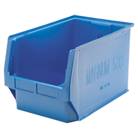 Giant Stacking Containers, 12.375" W x 19.75" D x 11.875" H, Blue We Share Industrial Supply