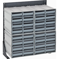 Casiers de rangement &agrave; enclenchement avec supports de plancher We Share Industrial Supply