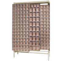 Syst&egrave;me de stockage &agrave; glissi&egrave;re &agrave; bacs basculants autonome, 48" la x 18" p x 77" h, 303 tiroirs We Share Industrial Supply