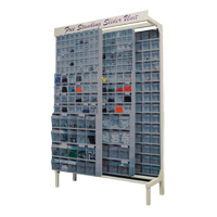 Syst&egrave;me de stockage &agrave; glissi&egrave;re &agrave; bacs basculants autonome, 48" la x 18" p x 77" h, 112 tiroirs We Share Industrial Supply