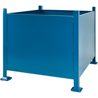 Contenants de vrac empilables, 30" ha x 34,5" la x 40,5" p, Capacit&eacute; de 3500 lb We Share Industrial Supply
