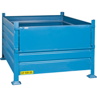 Contenants de vrac empilables, 30" ha x 34,5" la x 40,5" p, Capacit&eacute; de 4500 lb We Share Industrial Supply