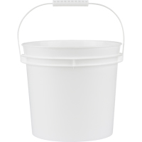 Seau avec poign&eacute;e, Plastique, 5 L We Share Industrial Supply