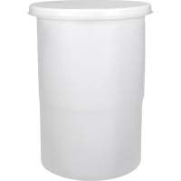 R&eacute;servoir cylindrique en poly&eacute;thyl&egrave;ne - 50 gallons imp&eacute;riaux We Share Industrial Supply