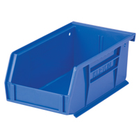 Stack & Hang Bin, 4-1/8" W x 3" H x 7-3/8" D, Blue We Share Industrial Supply