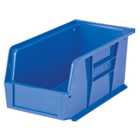 Stack & Hang Bin, 5-1/2" W x 5" H x 10-7/8" D, Blue We Share Industrial Supply