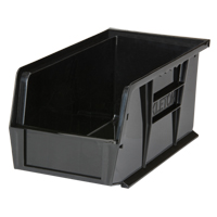Stack & Hang Bin, 5-1/2" W x 5" H x 10-7/8" D, Black We Share Industrial Supply
