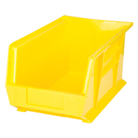 Bac empilable & &agrave; suspendre, 8-1/4" la, 7" h x 14-3/4" p, Jaune We Share Industrial Supply