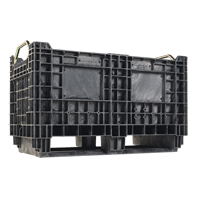 Contenant robuste BulkTote, 30" lo x 16" la x 19,2" h, Noir We Share Industrial Supply
