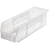 Bacs ultra empilable & suspendable, 17-7/8" la, 5" h x 5-1/2" p, Transparent We Share Industrial Supply
