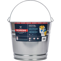 Seau, Acier galvanis&eacute;, 9 L We Share Industrial Supply
