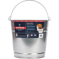 Seau, Acier galvanis&eacute;, 11 L We Share Industrial Supply