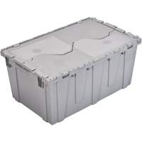 Bac emboîtable FP243C FliPak, 26,9" x 16,9" x 12,1", Gris We Share Industrial Supply