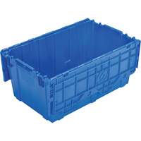 Bac emboîtable FP243C FliPak, 26,9" x 16,9" x 12,1", Bleu We Share Industrial Supply