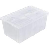Bac emboîtable FP243C FliPak, 26,9" x 16,9" x 12,1", Transparent We Share Industrial Supply