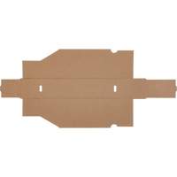 Boîtes profondes en carton ondul&eacute;, 2-7/8" la x 11-1/4" p x 4-1/2" h, Beige We Share Industrial Supply