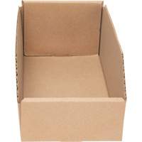Boîtes profondes en carton ondul&eacute;, 5-3/4" la x 11-1/4" p x 4-1/2" h, Beige We Share Industrial Supply
