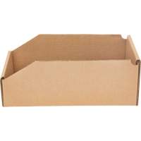 Boîtes profondes en carton ondul&eacute;, 5-3/4" la x 11-1/4" p x 4-1/2" h, Beige We Share Industrial Supply