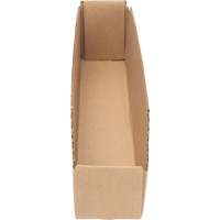 Boîtes profondes en carton ondul&eacute;, 1-7/8" la x 17-1/8" p x 4-1/2" h, Beige We Share Industrial Supply