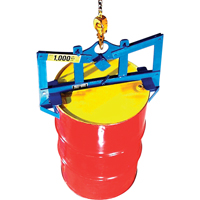 Automatic Vertical Drum Lifters, 55 US gal. (45 Imperial Gal.), 1000 lbs./454 kg. Cap. We Share Industrial Supply