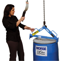 Drum Lifter, 30 - 85 US Gal. (25 - 70 Imperial Gal.), 1000 lbs./454 kg. Cap. We Share Industrial Supply