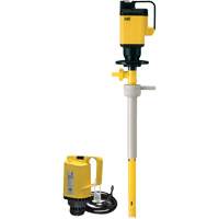 Pompes &agrave; tambour &eacute;lectriques, Polypropyl&egrave;ne, 24 gal./min We Share Industrial Supply