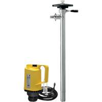 Pompes &agrave; tambour &eacute;lectriques, Acier inoxydable, 51 gal./min We Share Industrial Supply