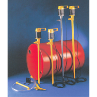 Pompes &agrave; tambour &eacute;lectriques, Polypropyl&egrave;ne, 12,5 gal./min We Share Industrial Supply