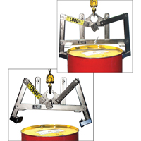 Automatic Vertical Drum Lifters, 55 US gal. (45 Imperial Gal.), 1000 lbs./454 kg. Cap. We Share Industrial Supply