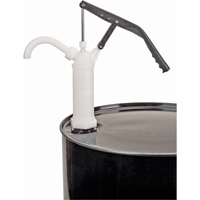 Lever-Type Drum Pump, PTFE, 14 oz./Stroke, Fits 5-55 Gal. We Share Industrial Supply