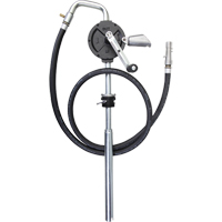 Rotary Drum Pump, Cast Iron, Fits 15-55 Gal., 10 gallons per minute We Share Industrial Supply