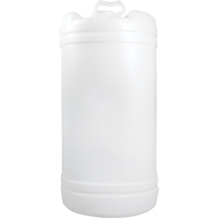 Barils en poly&eacute;thyl&egrave;ne &agrave; ouverture &eacute;troite, 15 gal. US (12,49 gal. imp.), Dessus ferm&eacute;, Naturel We Share Industrial Supply