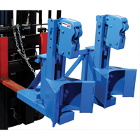 Manipulateur de barils MORSPEED 1500 pour chariot &eacute;l&eacute;vateur, Pour 55 gal. US (45 gal. imp.) We Share Industrial Supply