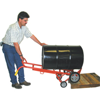 15BT Deluxe Drum Hand Truck, Steel Construction, 30 - 55 US Gal. (25 - 45 Imperial Gal.) We Share Industrial Supply