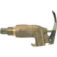 Robinet de fût robuste, Laiton, entr&eacute;e NPT 3/4" We Share Industrial Supply