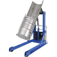 Portable Hydraulic Drum Dumper, For 30 - 55 US Gal. (25 - 45.8 Imperial Gal.) We Share Industrial Supply